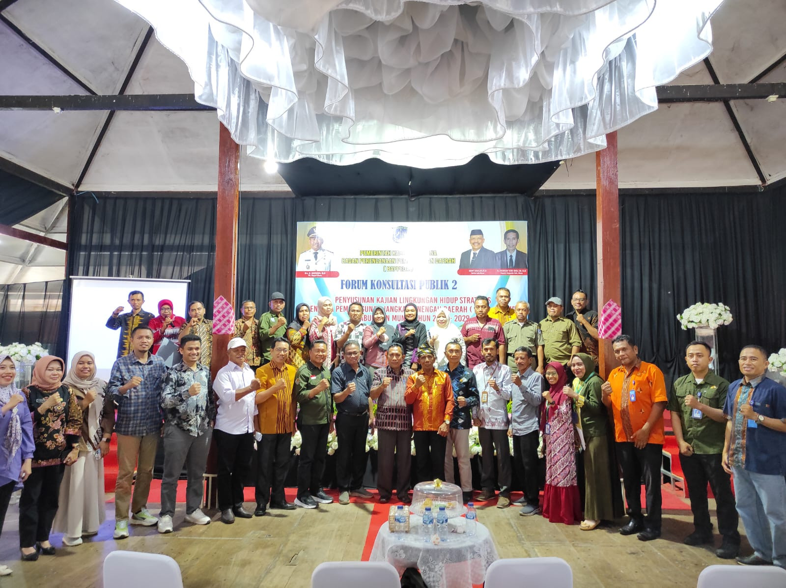 >Forum Konsultasi publik II : Penyusunan Kajian Lingkungan Hidup Strategis ( KLHS ) Kabupaten Muna 2025 - 2029